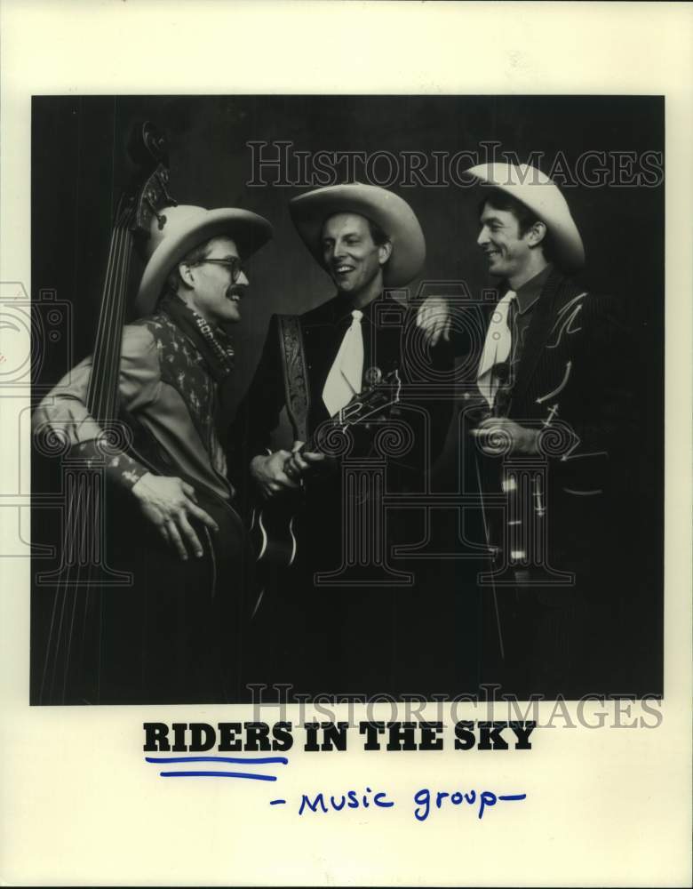 1986 Press Photo Music Group Riders In The Sky - hcp08811- Historic Images