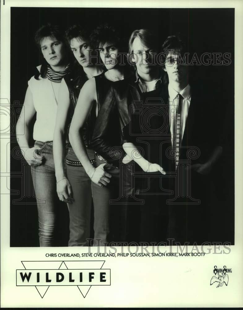 1983 Press Photo Rock music group Wildlife - hcp08843- Historic Images