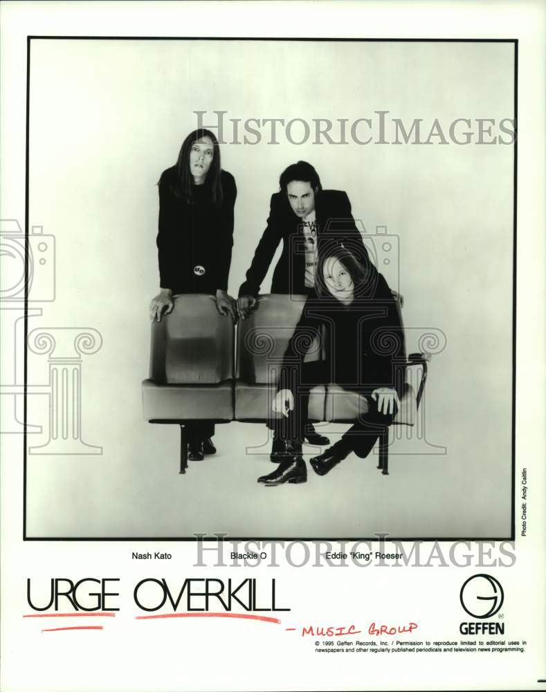 1995 Press Photo Music group Urge Overkill. - hcp08879- Historic Images