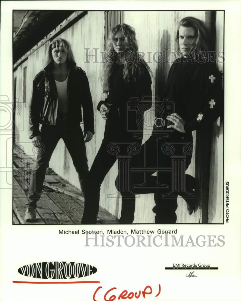 1992 Press Photo Members of the music group Von Groove - hcp08893- Historic Images