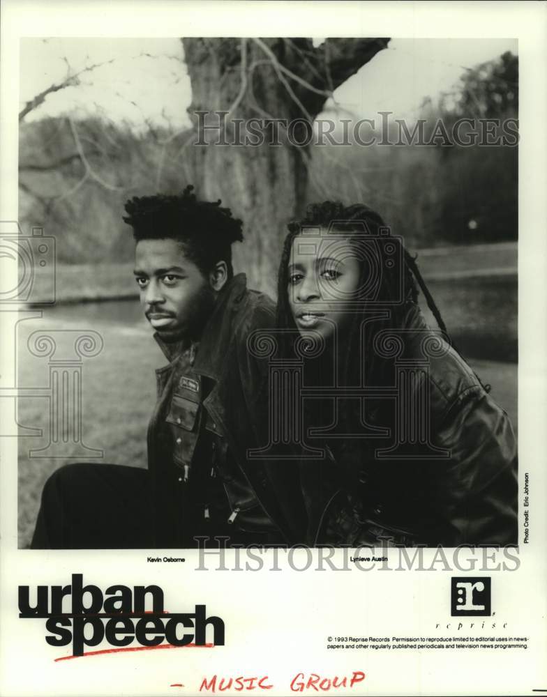 1993 Press Photo Members of the music group Urban Speech - hcp08915- Historic Images