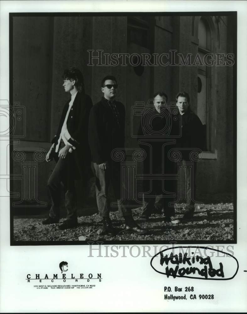 1988 Press Photo Members of the rock music group Walking Wonderland - hcp08973- Historic Images