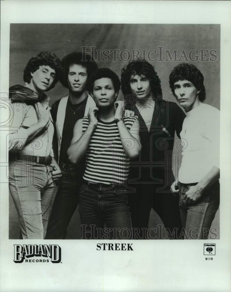 1981 Press Photo Members of the pop music group Streek - hcp09005- Historic Images