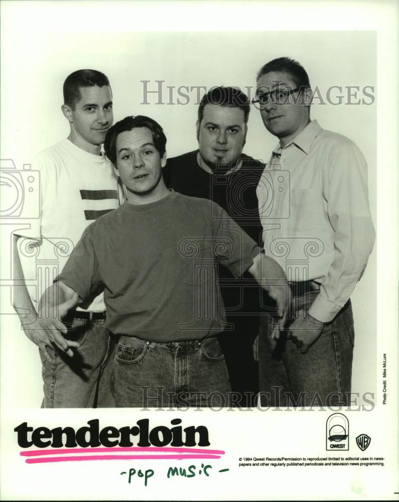 1994 Press Photo Members of the pop music group Tenderloin - hcp09067- Historic Images