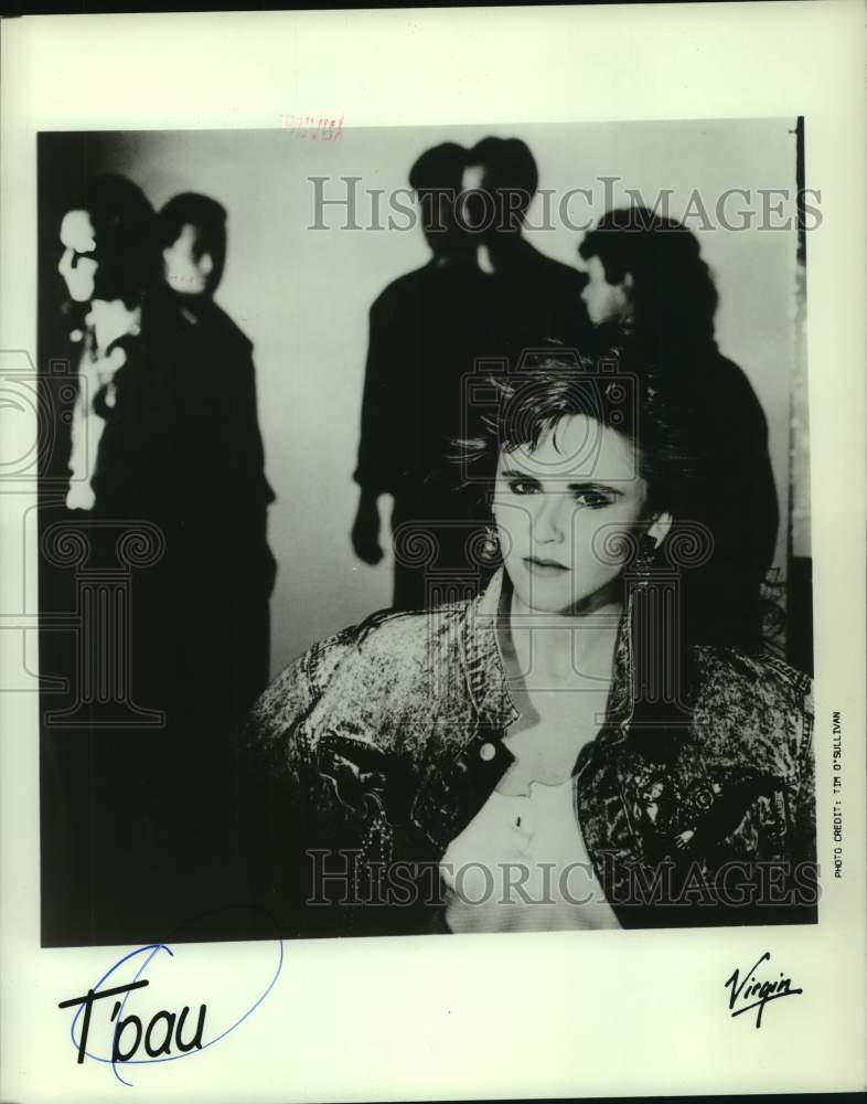 1987 Press Photo Members of the music group T&#39;Pau - hcp09080- Historic Images