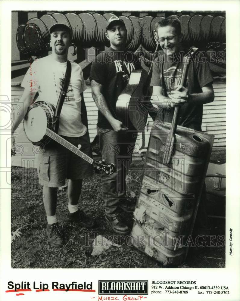 1998 Press Photo Members of the music group Split Lip Rayfield - hcp09090- Historic Images