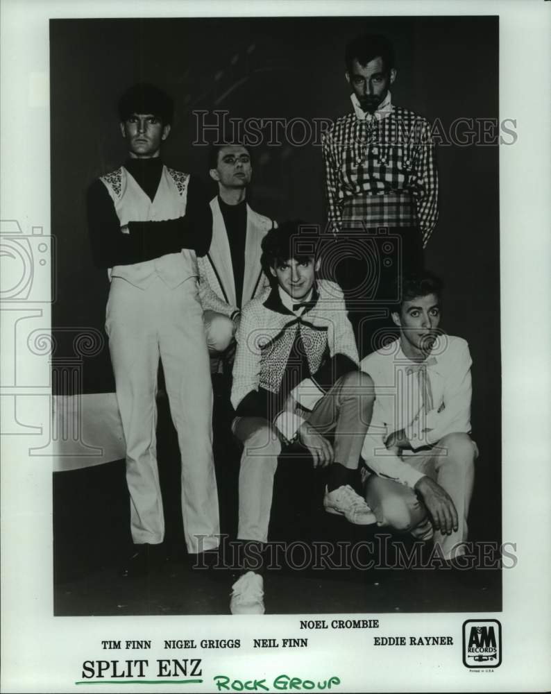 1983 Press Photo Members of the rock music group Split Enz - hcp09091- Historic Images