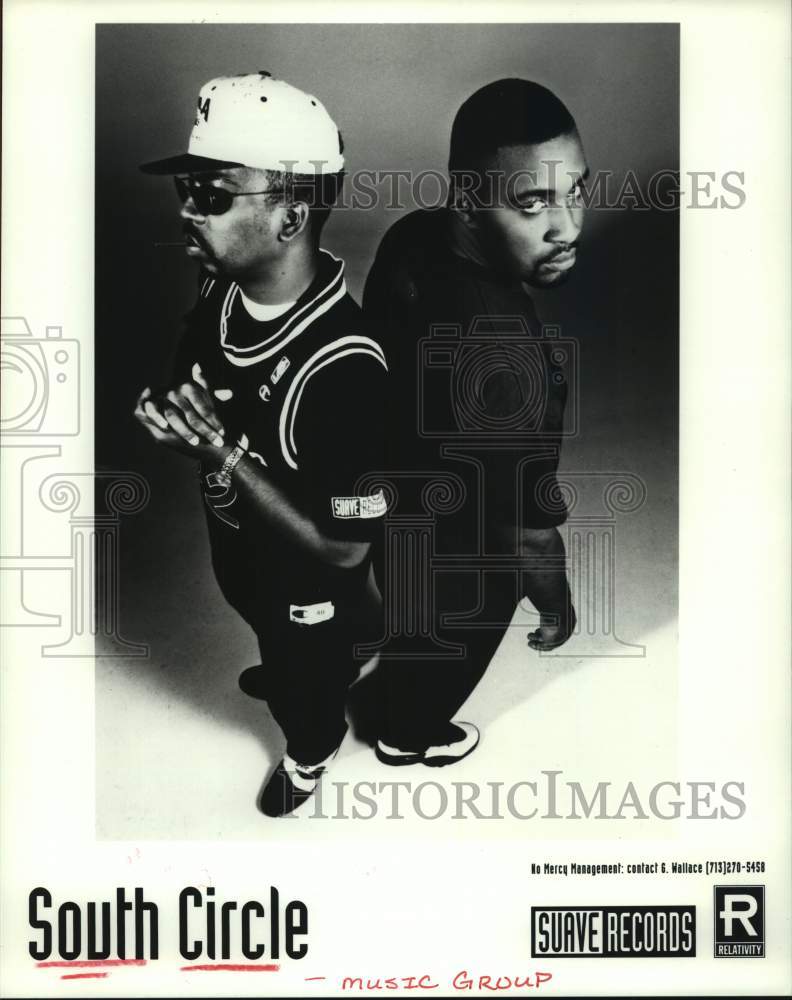 1995 Press Photo Members of the music group South Circle - hcp09114- Historic Images