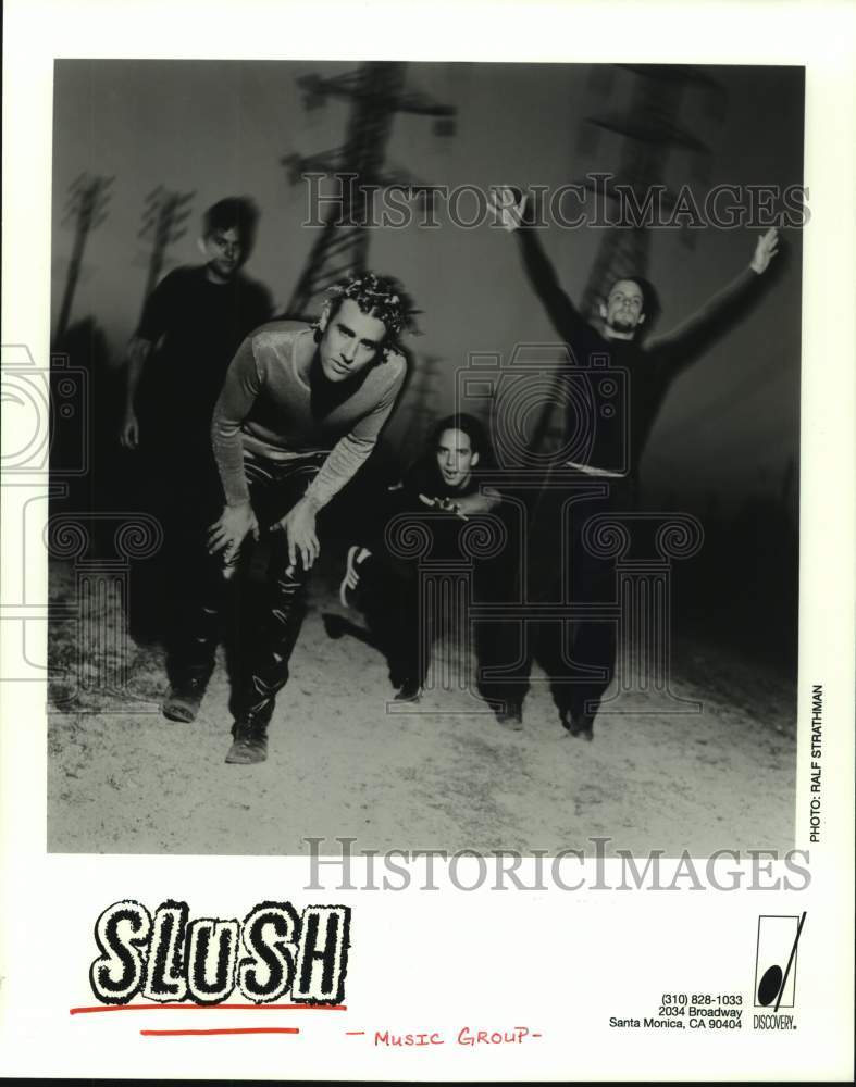 1997 Press Photo Members of the music group Slush - hcp09126- Historic Images