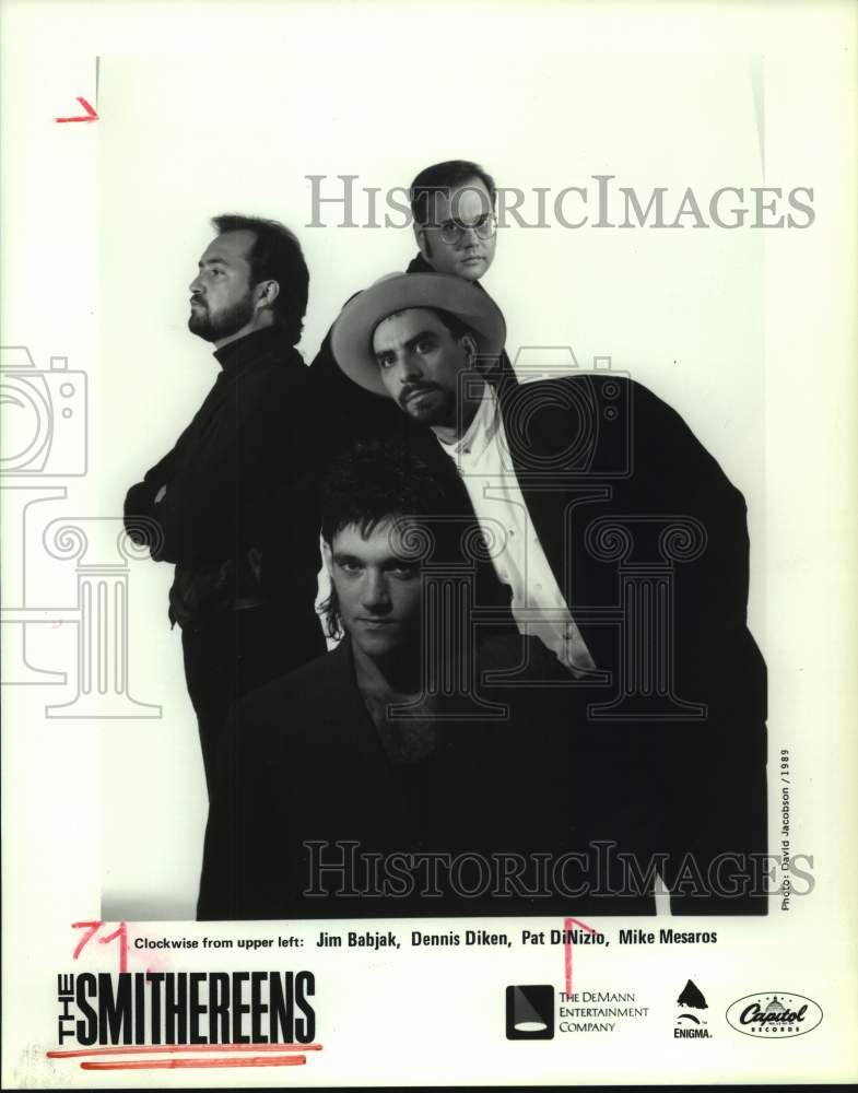 1989 Press Photo Members of the music group The Smithereens - hcp09130- Historic Images