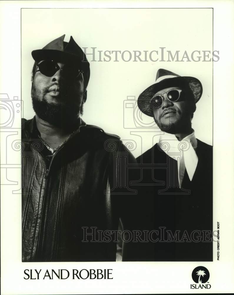 1989 Press Photo Members of the music group Sly and Robbie - hcp09132- Historic Images