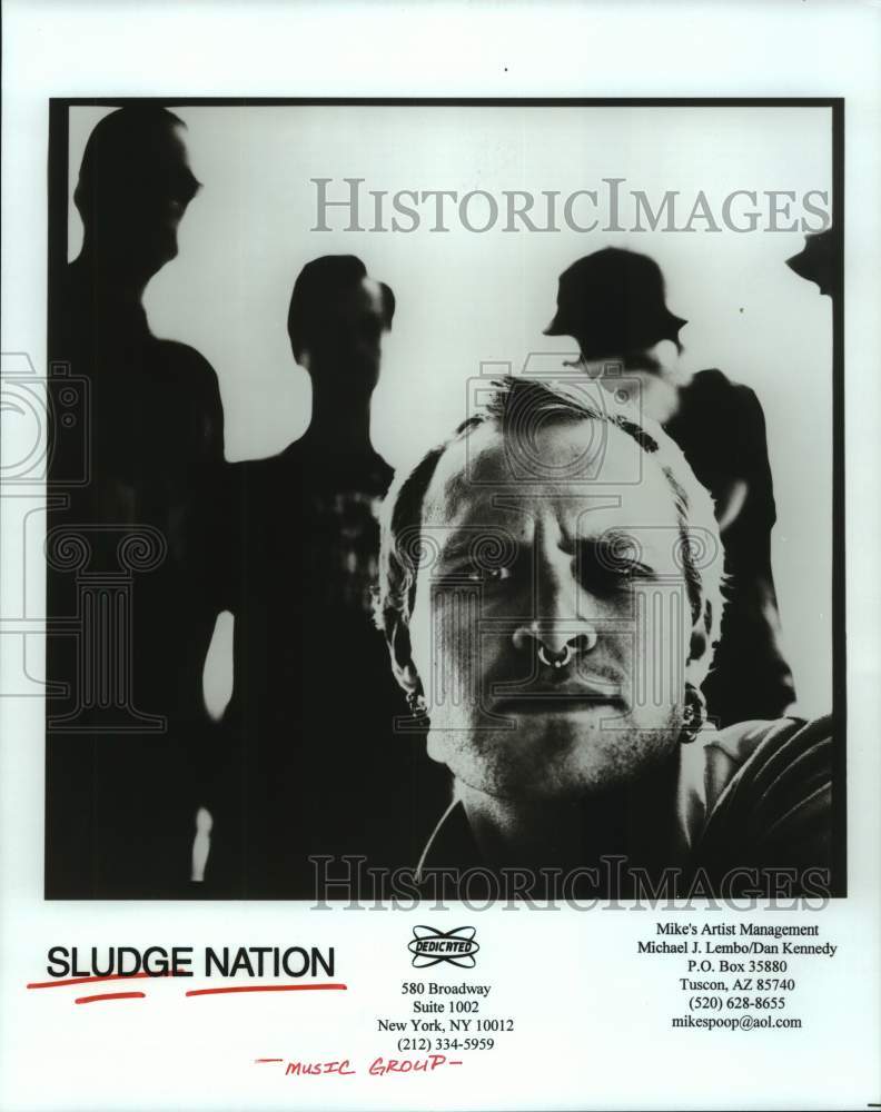 1997 Press Photo Members of the music group Sludge Nation - hcp09135- Historic Images