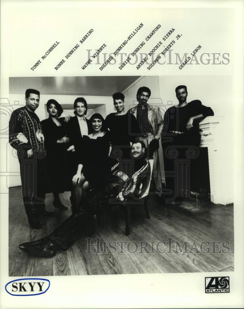 1989 Press Photo Music group Skyy - hcp09142- Historic Images