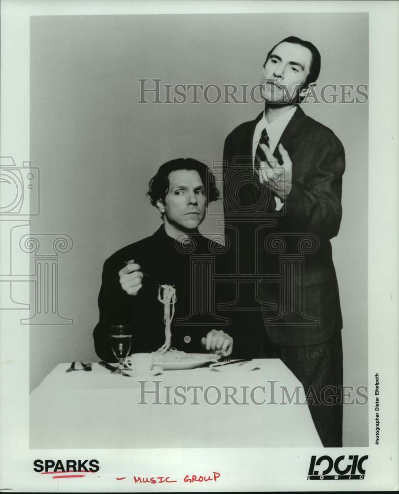 1995 Press Photo Music Group Sparks - hcp09222- Historic Images