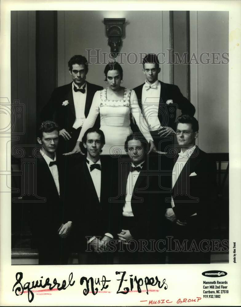 1995 Press Photo Members of the musical group &quot;Squirrel Nut Zippers&quot; - hcp09246- Historic Images