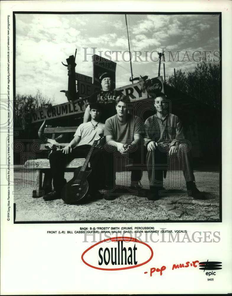 1994 Press Photo Members of the musical group &quot;Soulhat&quot; - hcp09253- Historic Images