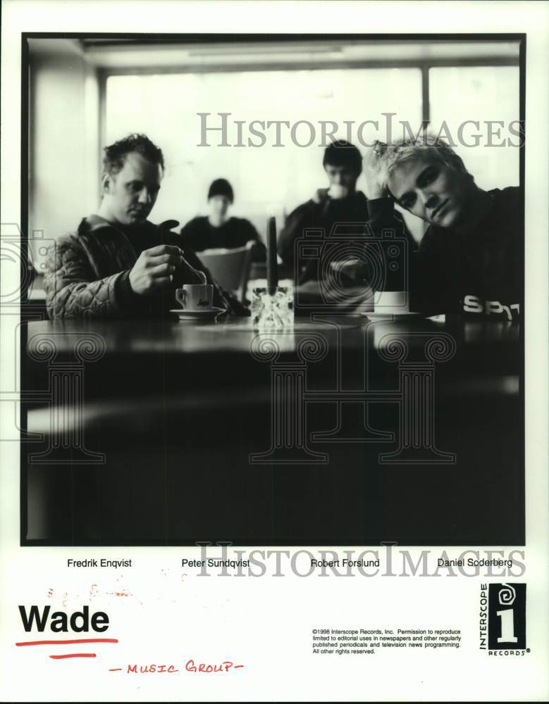 1998 Press Photo Music group Wade - hcp09271- Historic Images