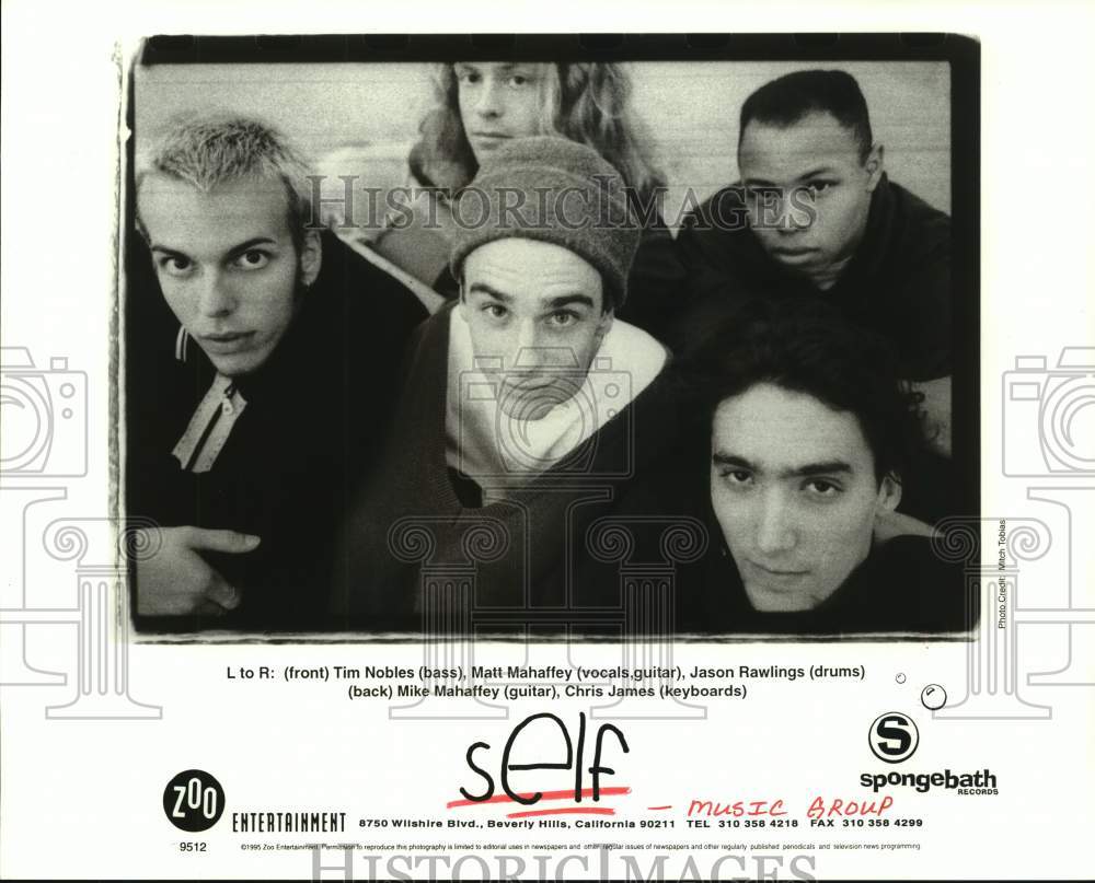 1995 Press Photo Music group Self - hcp09285- Historic Images