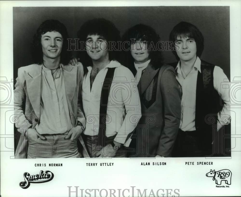 1981 Press Photo Pop music group Smokie - hcp09290- Historic Images