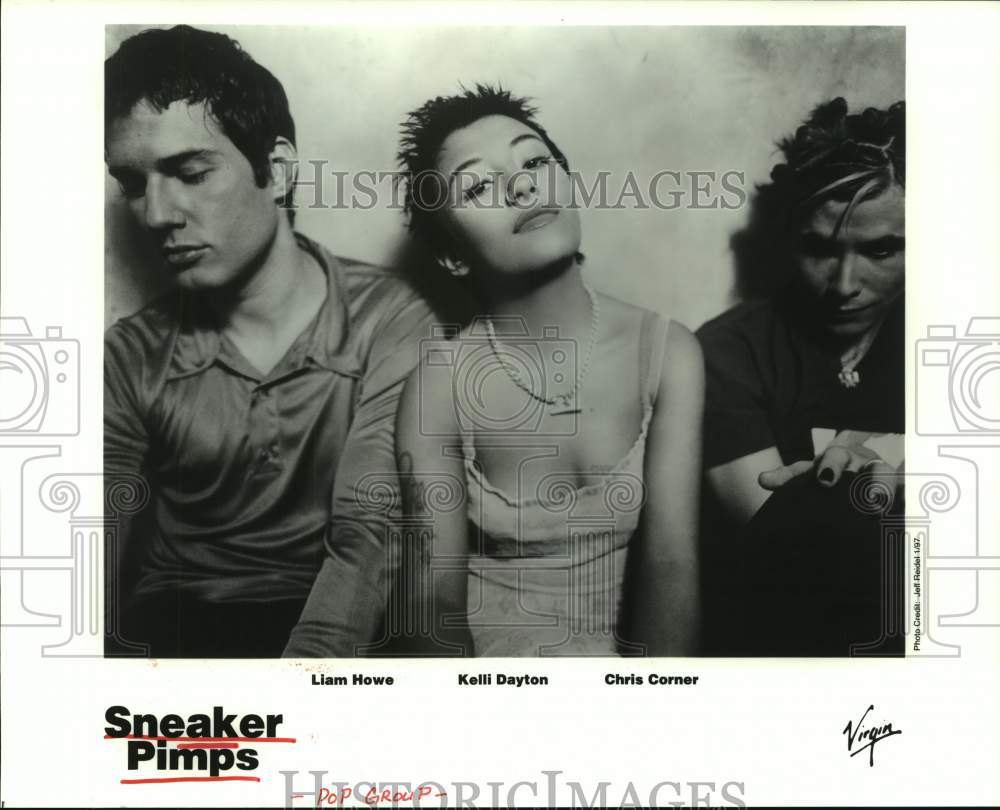 1997 Press Photo Members of pop music group &quot;Sneaker Pimps&quot;. - hcp09295- Historic Images