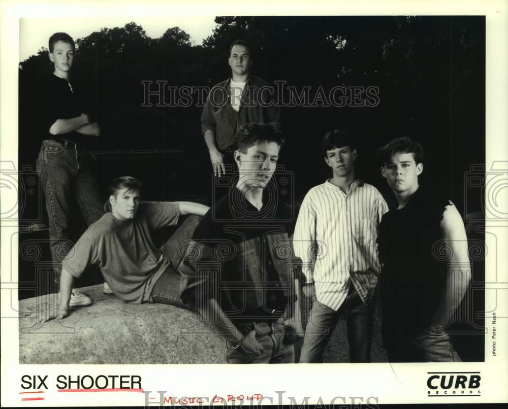 1994 Press Photo Music group &quot;Six Shooter&quot;. - hcp09328- Historic Images