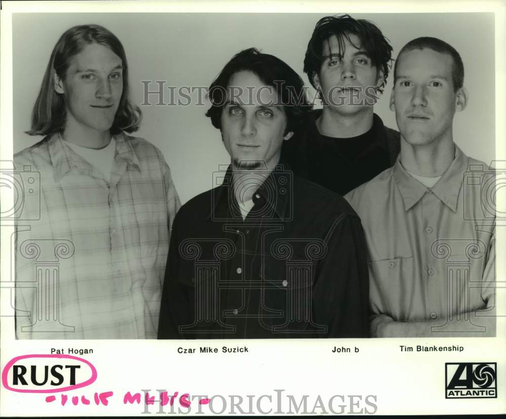 1994 Press Photo Members of rock music group &quot;Rust&quot;. - hcp09339- Historic Images