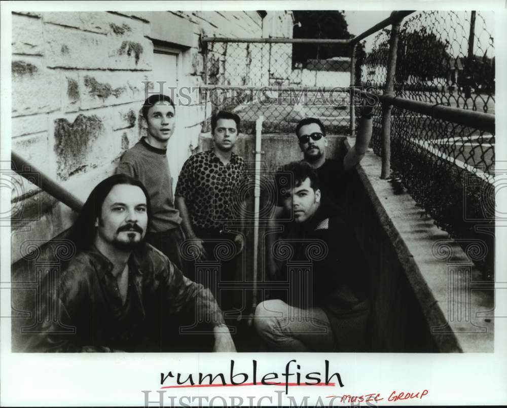 1994 Press Photo Music group &quot;Rumblefish&quot;. - hcp09352- Historic Images