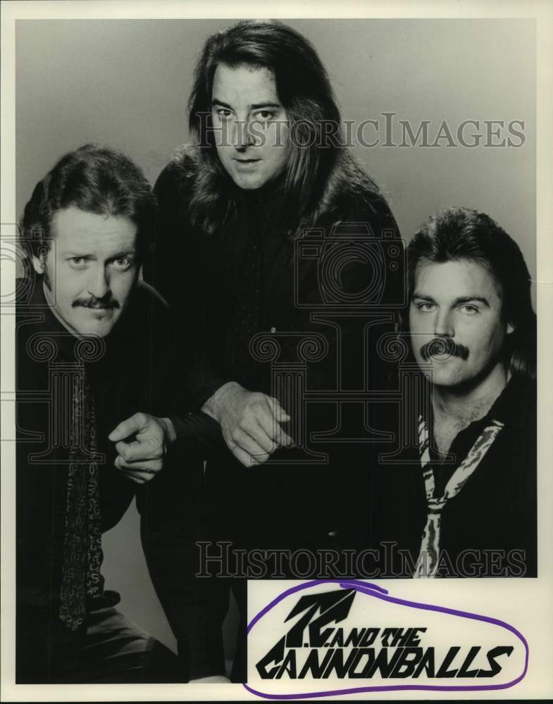 1988 Press Photo Rock Group T. C. and the Cannonballs - hcp09390- Historic Images