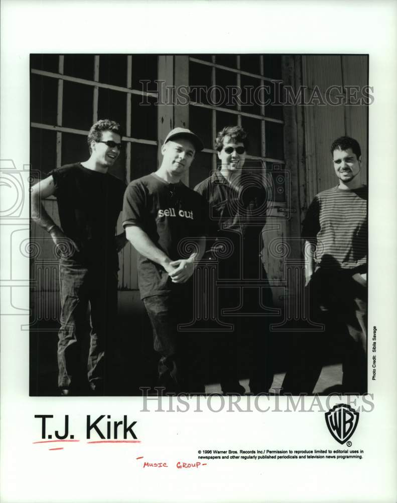 1996 Press Photo T.J. Kirk music group - hcp09423- Historic Images