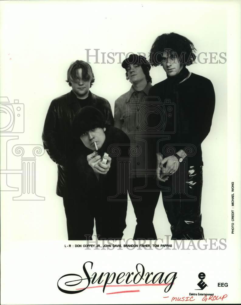 1996 Press Photo Superdrag - American alternative rock band - hcp09434- Historic Images