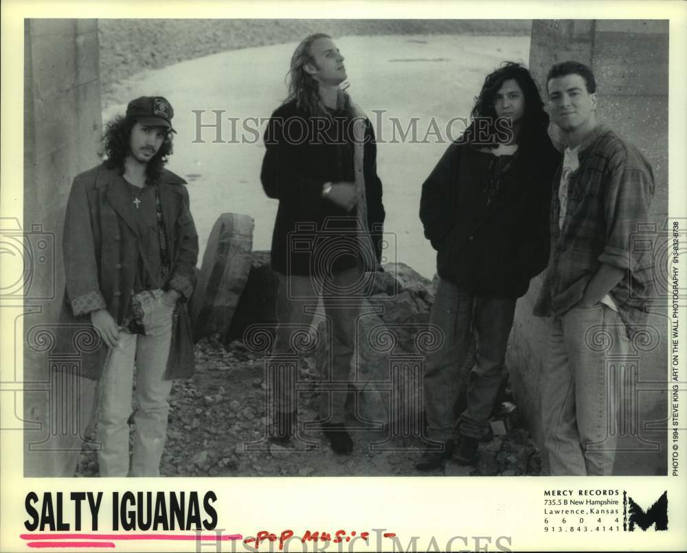 1994 Press Photo Salty Iguanas music group - hcp09448- Historic Images