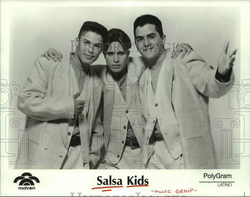 1997 Press Photo Salsa Kids - Latin pop band - hcp09449- Historic Images