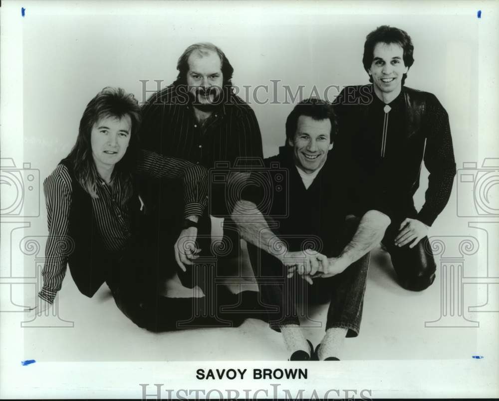 1987 Press Photo Savoy Brown rock group - hcp09474- Historic Images