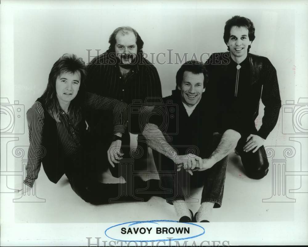 1987 Press Photo Musical group &quot;Savoy Brown&quot; - hcp09479- Historic Images