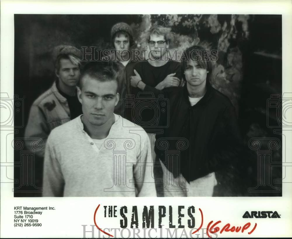 1991 Press Photo Musical group "The Samples" - hcp09485- Historic Images