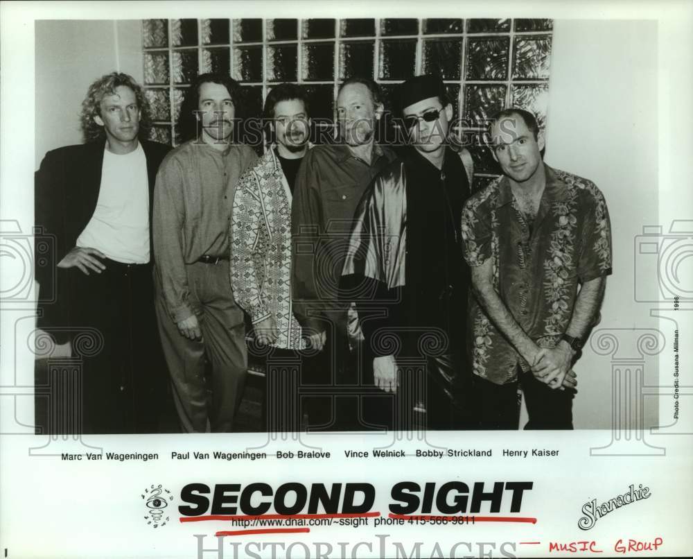 1996 Press Photo Music group &quot;Second Sight&quot; - hcp09490- Historic Images