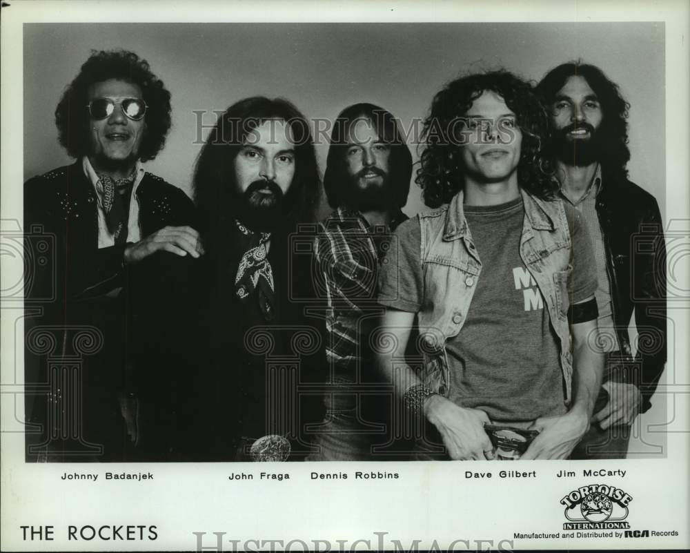 1981 Press Photo The Rockets - American rock band - hcp09537- Historic Images