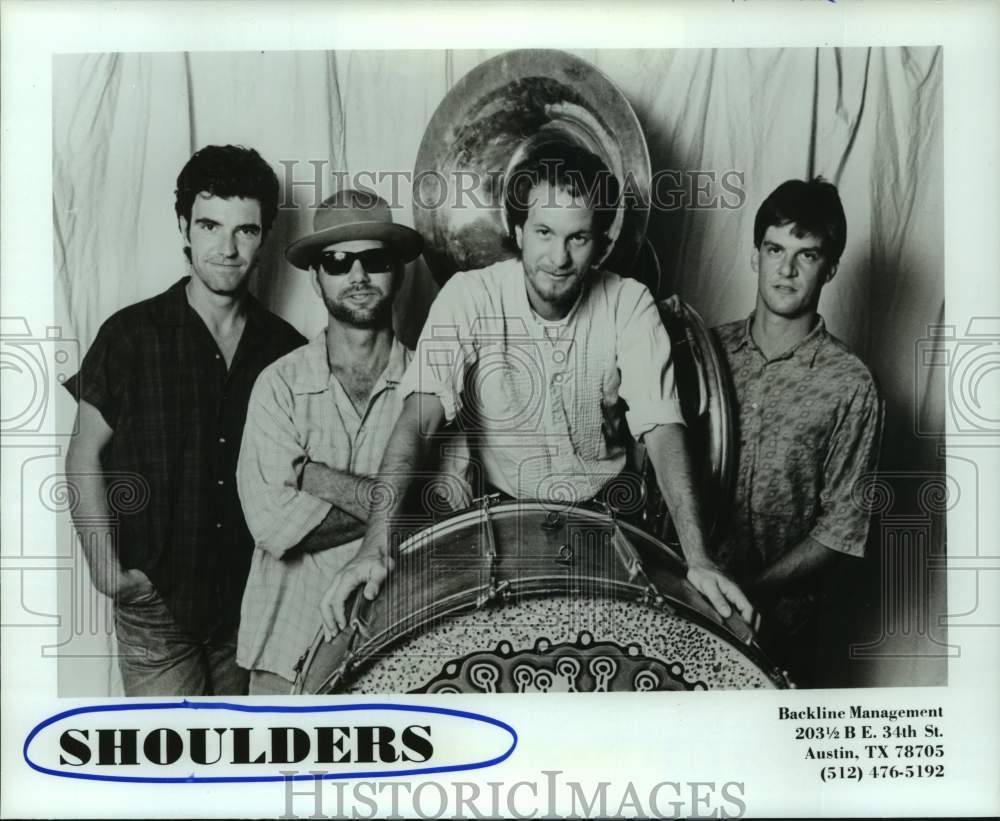 1990 Press Photo Music group: Shoulders - hcp09563- Historic Images