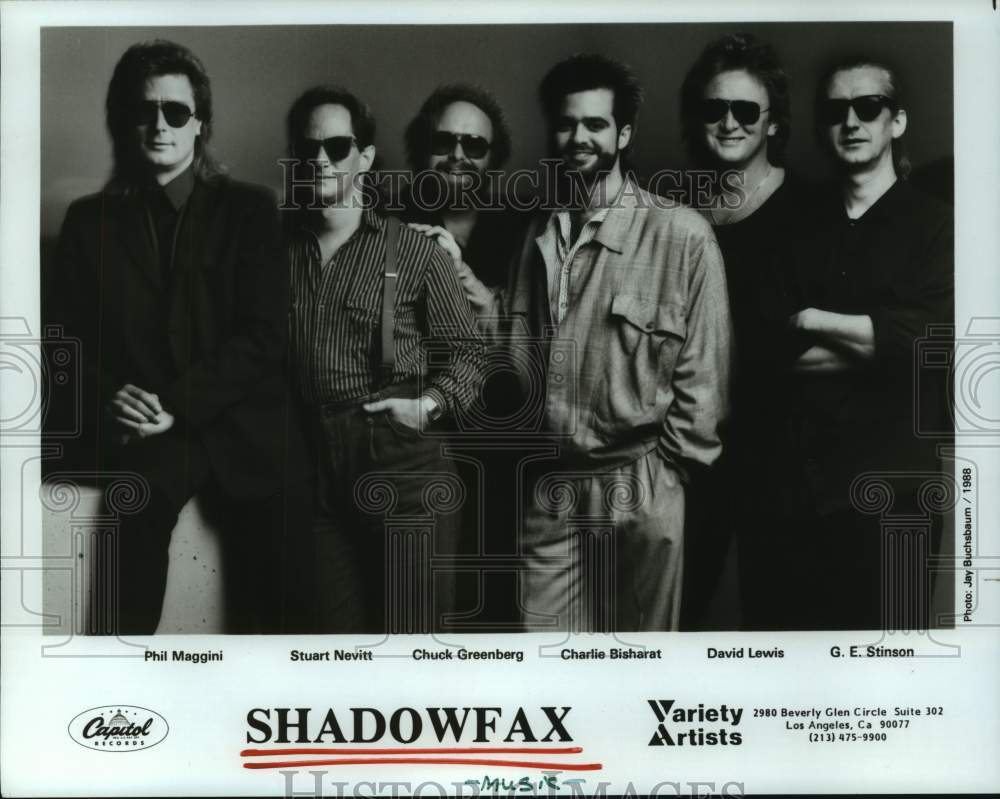 1988 Press Photo Members of music group Shadowfax - hcp09591- Historic Images