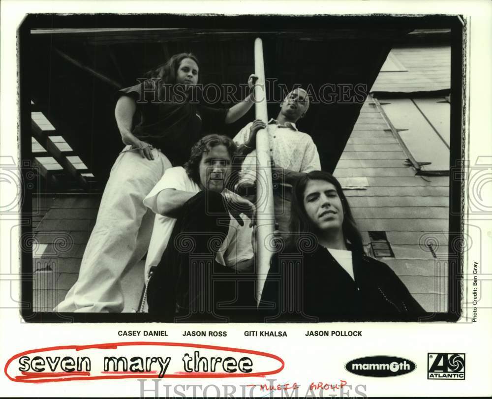 1995 Press Photo Seven Mary Three - American rock band - hcp09595- Historic Images