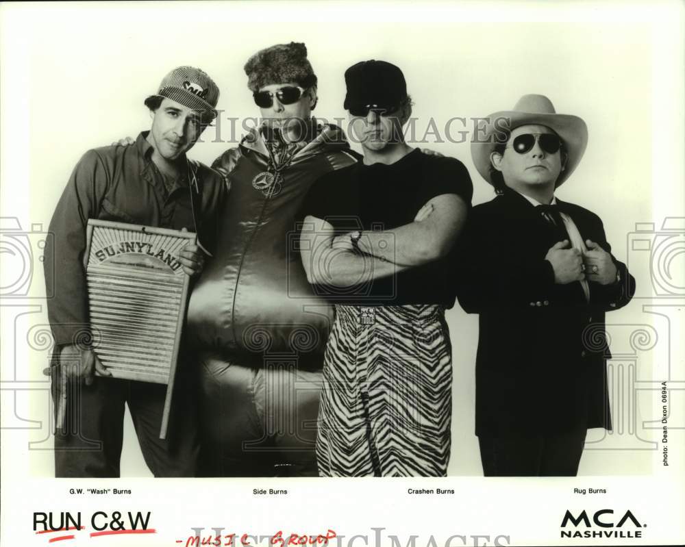 1993 Press Photo Members of the Music Group, Run C&amp;W - hcp09606- Historic Images