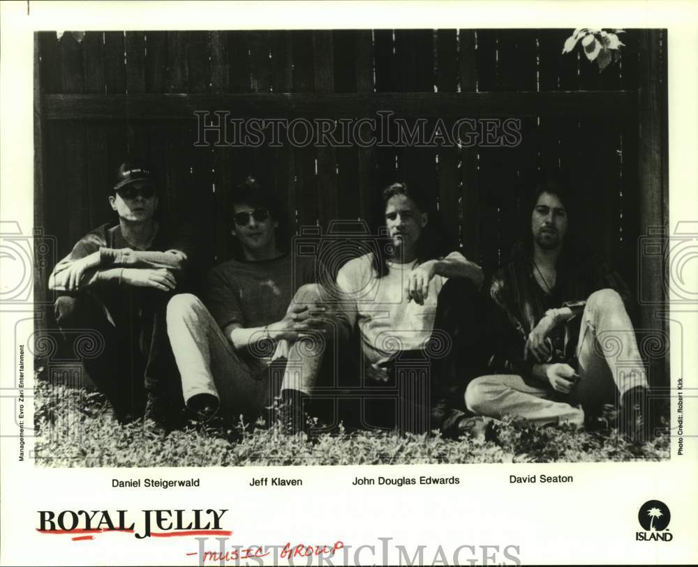 1994 Press Photo Members of the Music Group, Royal Jelly - hcp09609- Historic Images