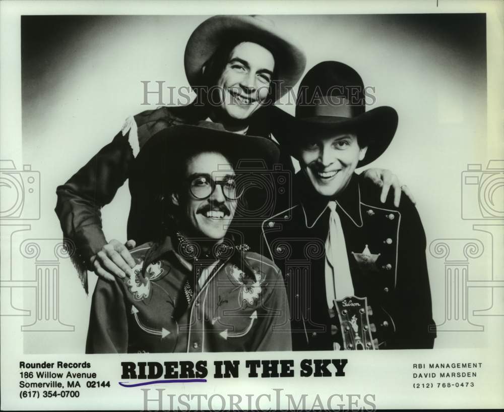 1983 Press Photo Riders in the Sky - country music entertainers - hcp09615- Historic Images