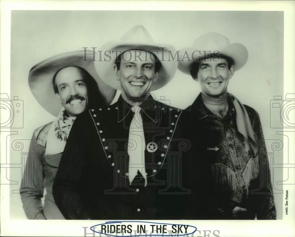 1986 Press Photo Riders in the Sky - American western comedy group - hcp09616- Historic Images