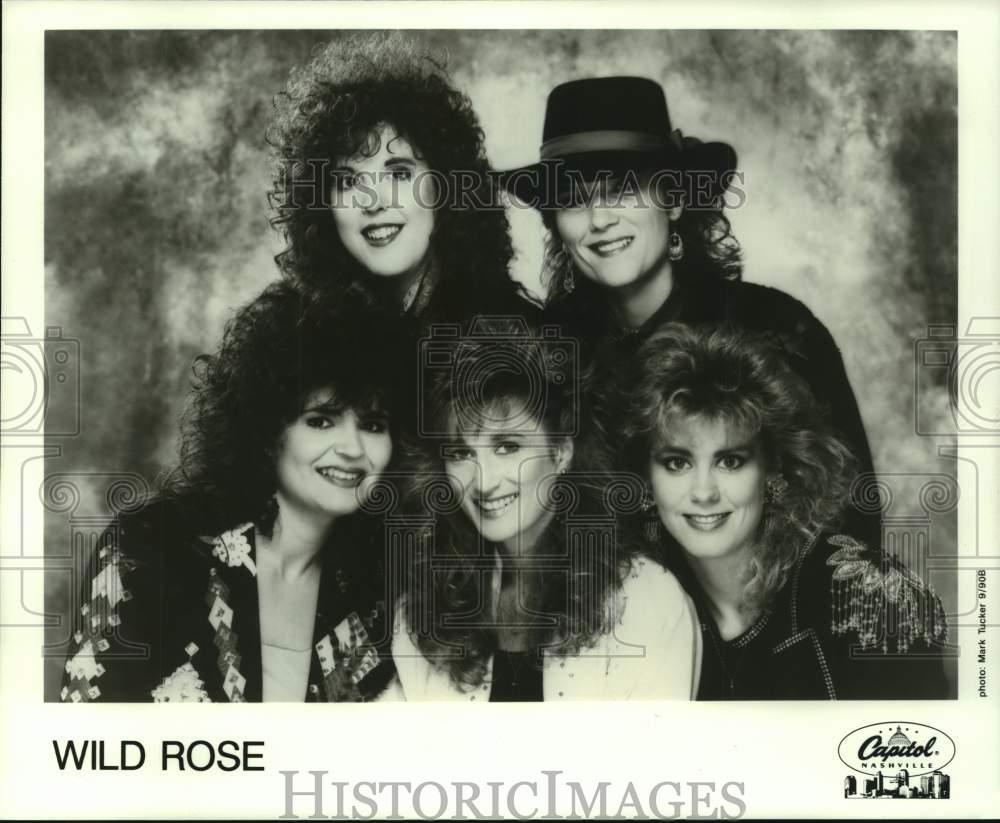 1990 Press Photo Members of country music group Wild Rose - hcp09651- Historic Images