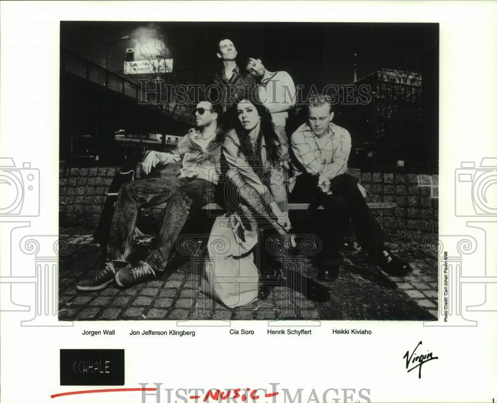 1998 Press Photo Members of the Swedish alternative rock group Whale - hcp09676- Historic Images