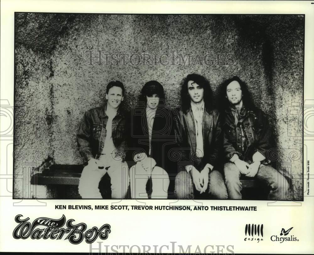 1990 Press Photo Music group The Water Boys - hcp09686- Historic Images