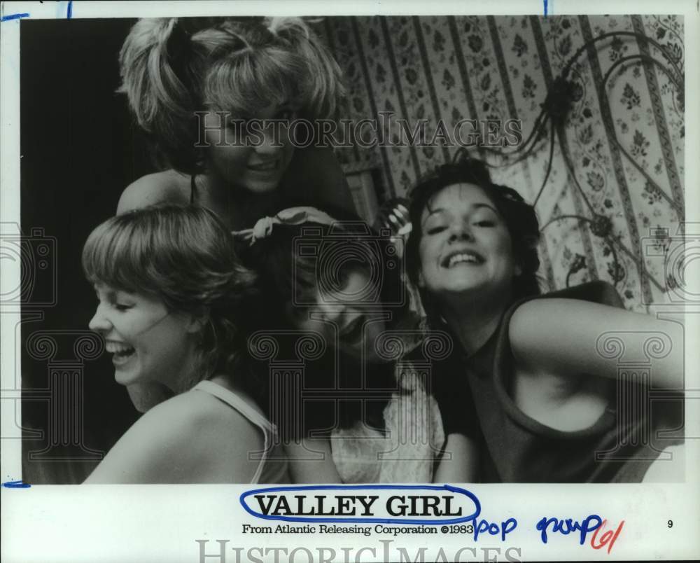 1984 Press Photo Members of Valley Girl pop music group - hcp09702- Historic Images