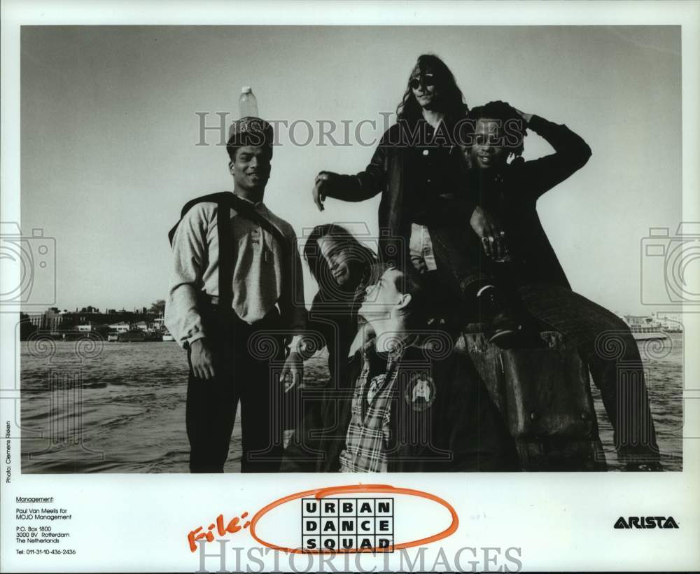 1991 Press Photo Music group Urban Dance Squad - hcp09714- Historic Images