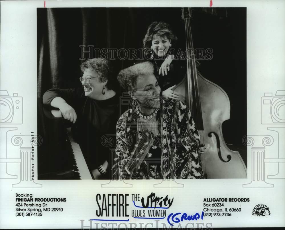 1991 Press Photo Music group Saffire The Uppity Blues Women. - hcp09760- Historic Images